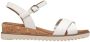 Tamaris Essentials Dames Sandalen WHITE - Thumbnail 6
