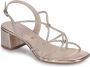 Tamaris Sandalen met hak goud Synthetisch Dames - Thumbnail 2