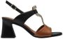 Tamaris 1-28379-42 Sandaal zwart cognac - Thumbnail 2