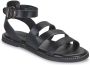 Tamaris Sandalen zwart Leer - Thumbnail 2