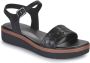 Tamaris Sandalen zwart Leer Dames - Thumbnail 2