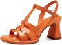 Tamaris Klassieke Sandalette met 7cm Hak Orange Dames - Thumbnail 3