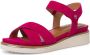 Tamaris Sandalen roze Leer Dames - Thumbnail 3