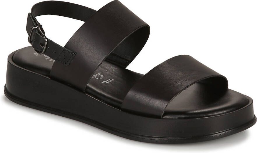 Tamaris Flat Sandals Zwart Dames - Foto 3