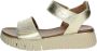 Tamaris COMFORT Essentials Dames Sandalen LT GOLD - Thumbnail 3