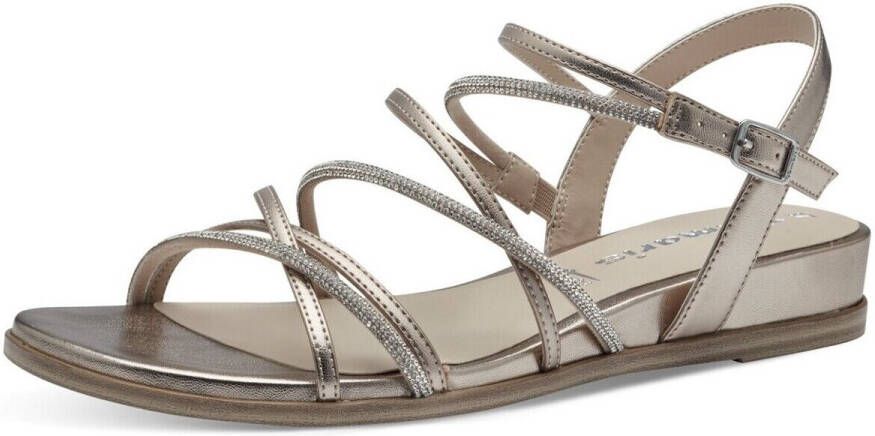 Tamaris Veelzijdige Sandalette met Anti-Slide Hak en Touch-it Zool Beige Dames - Foto 7