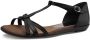 Tamaris dames sandalen zwart - Thumbnail 3