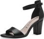 Tamaris leren damessandaal 1-28326-42 001 damesschoenen M2832642 zwart - Thumbnail 2