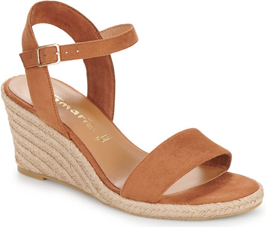 Tamaris Sleehaksandaaltjes zomerschoen sandaal sleehak met verstelbare bandjes - Foto 3