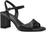 Tamaris Zwarte Elegante Open Platte Sandalen Black Dames - Thumbnail 3