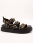 Tamaris Sandalen Plat Sandalen Plat Beige - Thumbnail 3