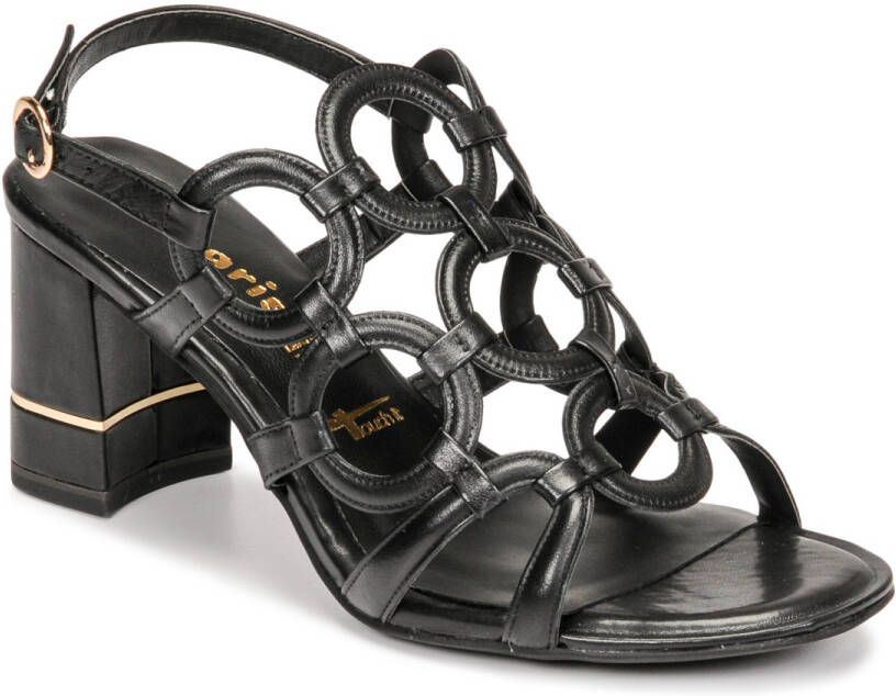 Tamaris Sandalen met hak zwart
