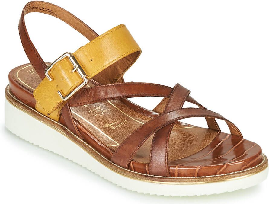 Tamaris NU 21% KORTING: sandalen EDA met gekruiste riempjes