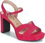 Tamaris Kleurrijke hoge hak sandalen met geavanceerde technologieën Pink Dames - Thumbnail 4