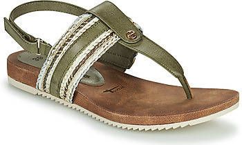 TAMARIS Sandaal groen 41 - Schoenen.nl