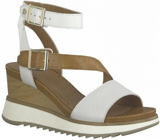 Tamaris Dames Sandaaltje 1 1 28021 26 132 wit normal