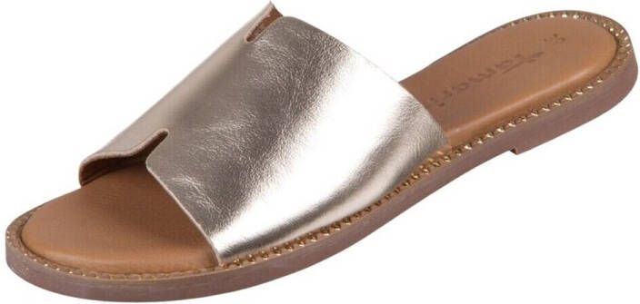 Tamaris leren muiltje 1-27135-42 001 damesschoenen slip-on M2713542 zwart - Foto 15