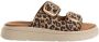 Tamaris Leopard Slippers bruin Leer Dames - Thumbnail 11
