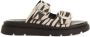 Tamaris Zebra Slippers zwart Leer - Thumbnail 4