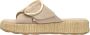 Tamaris Comfort Slippers beige Leer Dames - Thumbnail 3