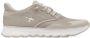 Tamaris NOWANA damestrainers 1-23700-44 418 lage damesschoenen vegan beige - Thumbnail 4