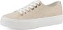 Tamaris Sneakers beige Canvas Dames - Thumbnail 3