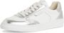 Tamaris 1-23617-42 941 Dames Lage Sneaker Damesschoenen M2361742 Wit Zilver - Thumbnail 2