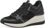 Tamaris Vrouwentrainers 1-23703-41 001 M2370341 zwart - Thumbnail 2