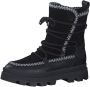 Tamaris Warm gevoerde veterboot voor dames Black Dames - Thumbnail 2