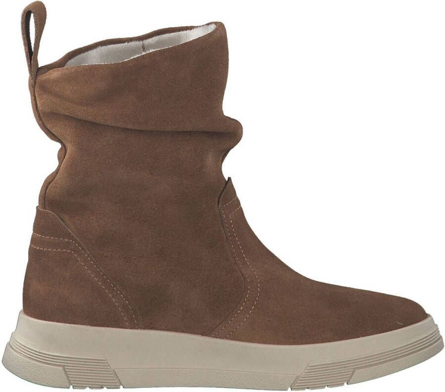 Tamaris Boots zonder sluiting met licht aangerimpelde schacht