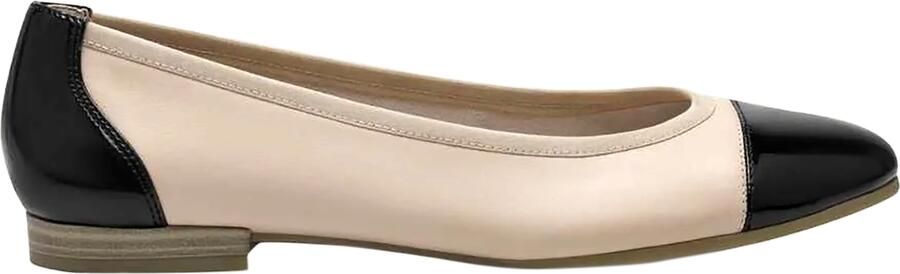 Tamaris Ballerina's blockhak business schoen instapschoen met elastische afwerking - Foto 2