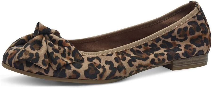 Tamaris Ballerina's van leer met strikdetail - Foto 3