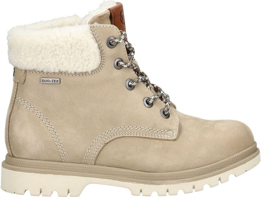 Tamaris dames veterlaars beige - Foto 2