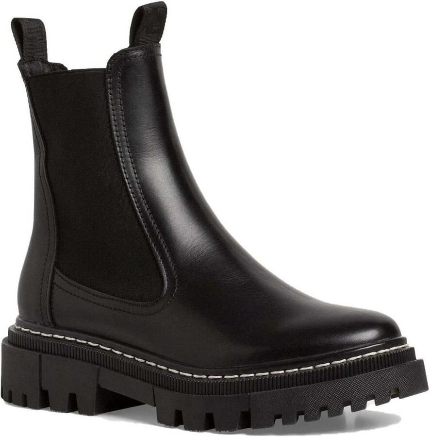 Tamaris dames chelsea boot 1-25491-41 304 leren laarzen enkellaars vrouwen leer M2549141 bruin - Foto 19
