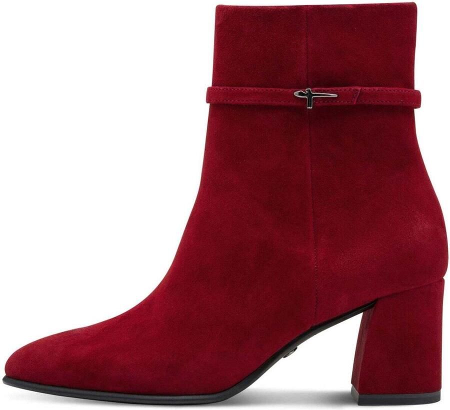 Tamaris Laarsjes blokhak business schoen avondschoen met touch it-uitrusting