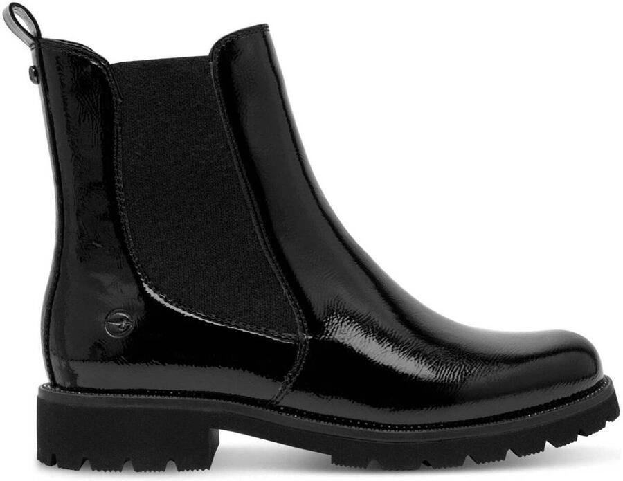 Tamaris Chelsea-boots business schoen instapschoen enkellaarsjes met stretchinzetten