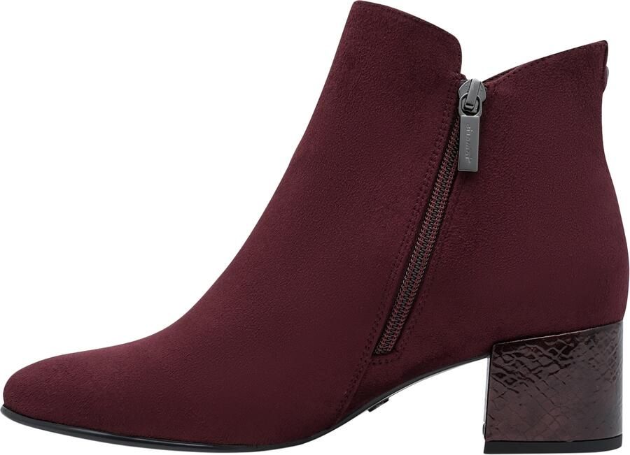TAMARIS Enkellaarsje rood 36