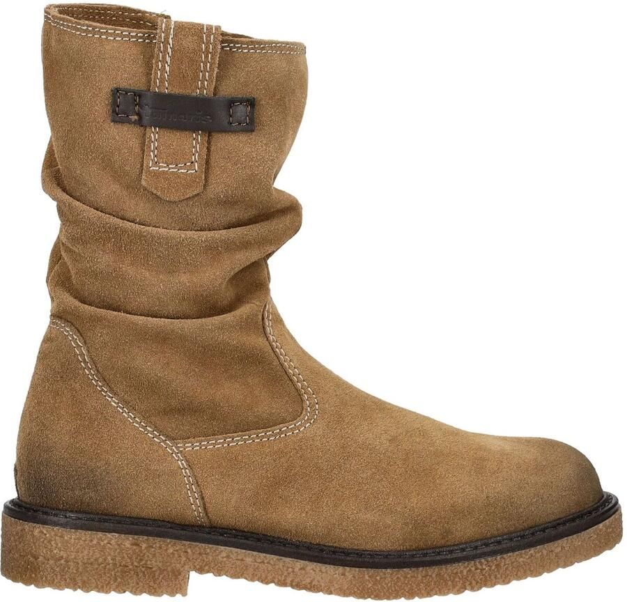 Tamaris Laarsjes blokhak korte laarzen met praktische binnenritssluiting - Foto 2