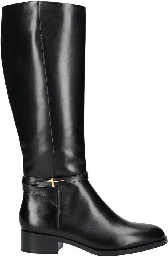 Tamaris Laarzen Blokhak lange laars met T-logo element - Foto 12