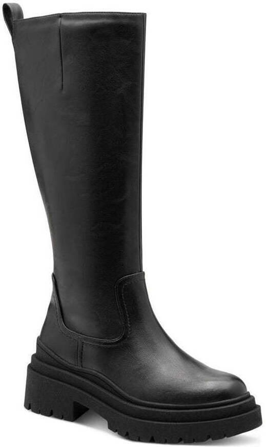 Tamaris dames Chelsea-laars 1-25491-41 341 leren laarsjes enkellaarsjes dames leer M2580845 Taupe - Foto 5