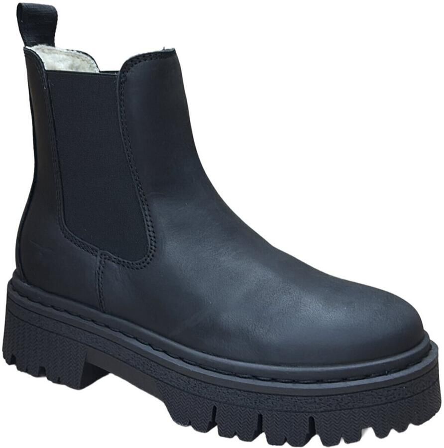 Tamaris Chelsea boots van runder nappa met profielzool - Foto 2