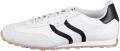 Tamaris dames sneaker 1-23614-46 125 dames lage schoenen leer wit zwart - Wit