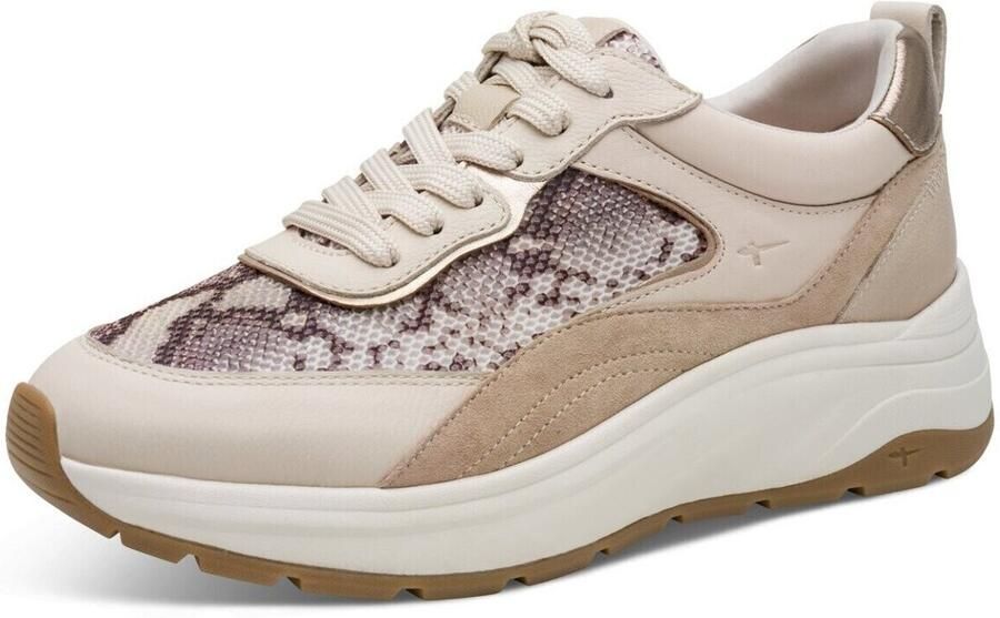 Tamaris Sneaker snake beige Dames Kleur Print) - Foto 2