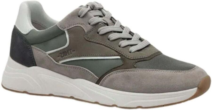 Tamaris Groene Sneakers met Ronde Neus