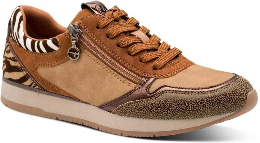 Tamaris trainers 1-23603-42 3A2 Lage Top Vrouwen Vegan M2363341 Bruin - Foto 3