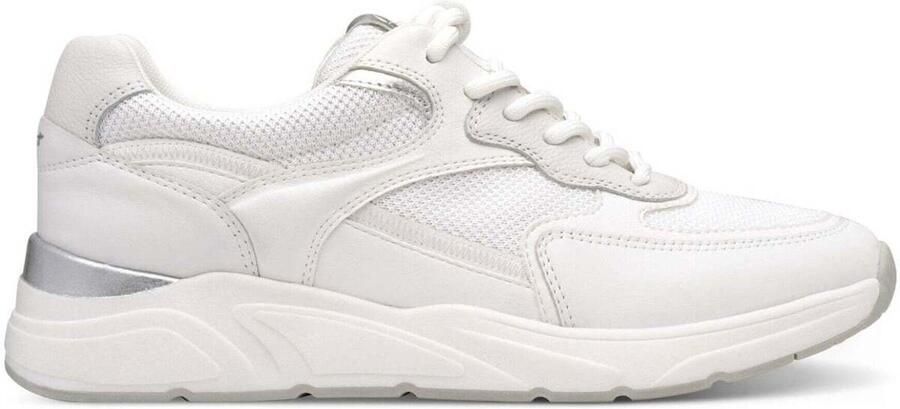 Tamaris Plateausneakers vrijetijdsschoen halfschoen veterschoen met gepolsterde schacht - Foto 3