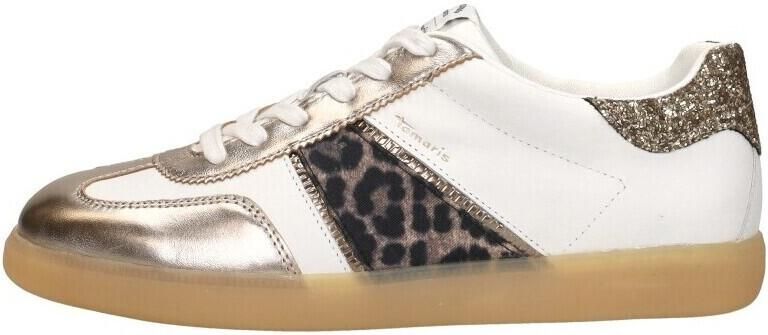 Tamaris Plateausneakers vrijetijdsschoen halfschoen veterschoen met gepolsterde schacht - Foto 14