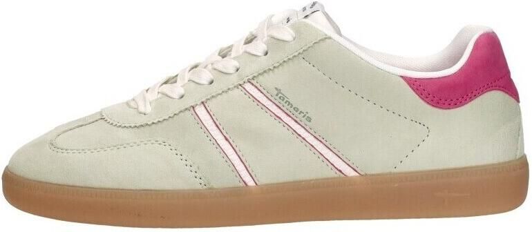 Tamaris Sneakers groen Leer Dames - Foto 19