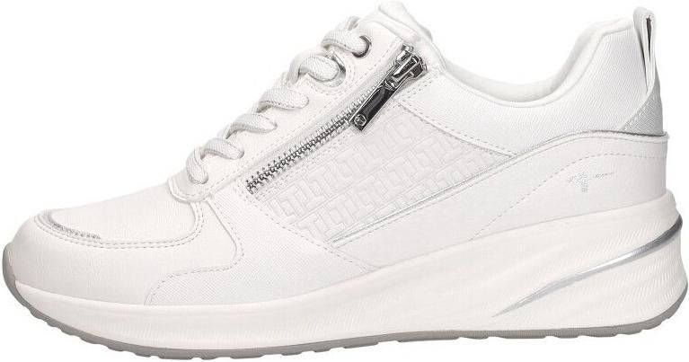 Tamaris Sneakers laag zilvergrijs wit - Foto 10