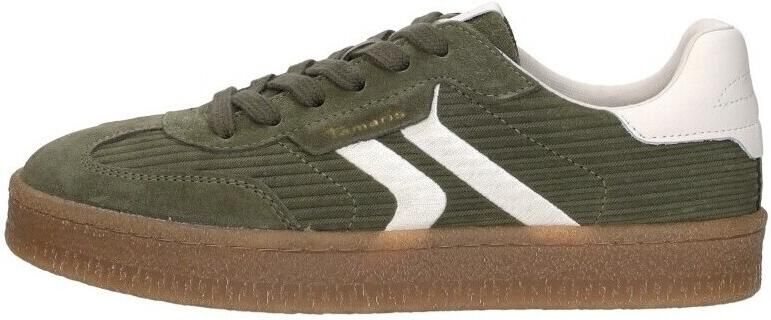 Tamaris Plateausneakers vrijetijdsschoen halfschoen veterschoen met gepolsterde schacht - Foto 13
